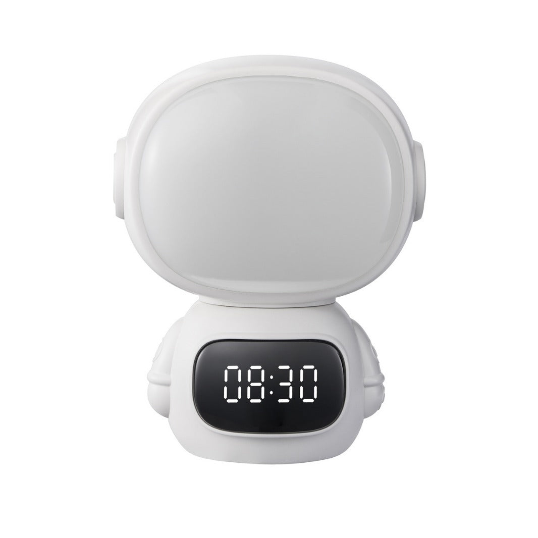 Skyworm Direct Inserted Astronaut Night Light Night Light Plug-in Sleeping Pat Light Instepless Dimming Rotating Clock Light