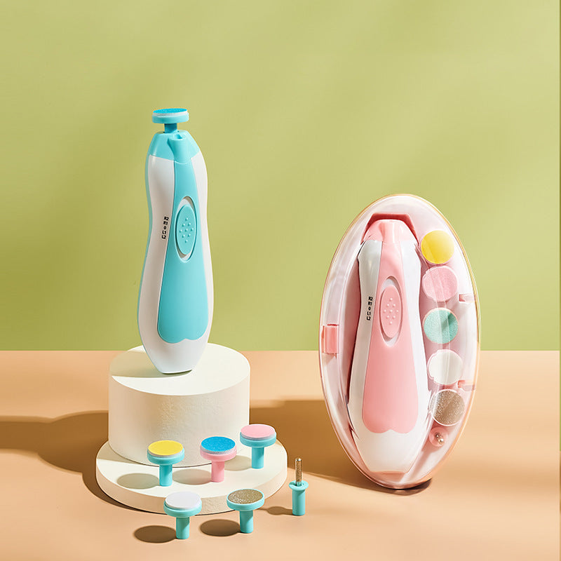 Baby Nail Grinder Six-in-One Nail Electric Nail Grinder Hot Sale Care Baby Nail Cart Child Nail Grinder
