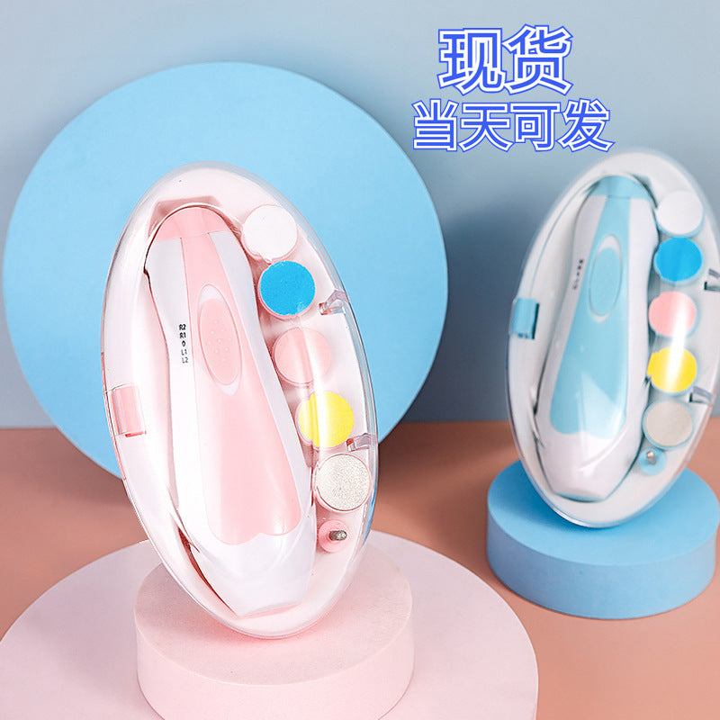 Baby Nail Grinder Six-in-One Nail Electric Nail Grinder Hot Sale Care Baby Nail Cart Child Nail Grinder
