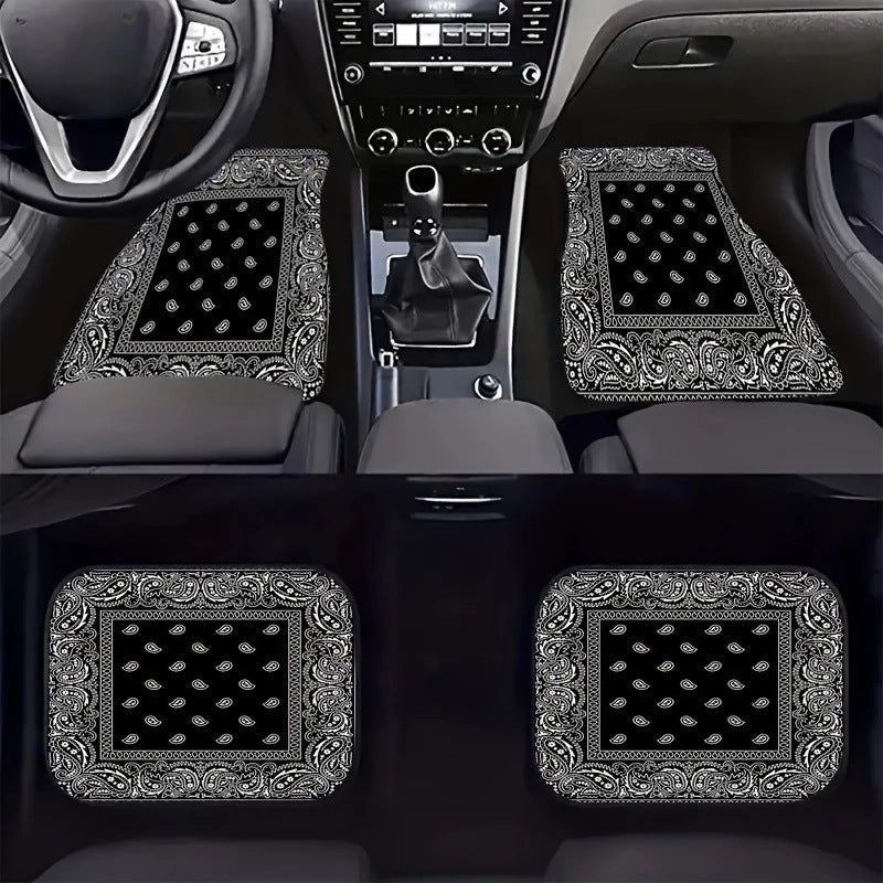 Car Mat Carpet Four-piece Set