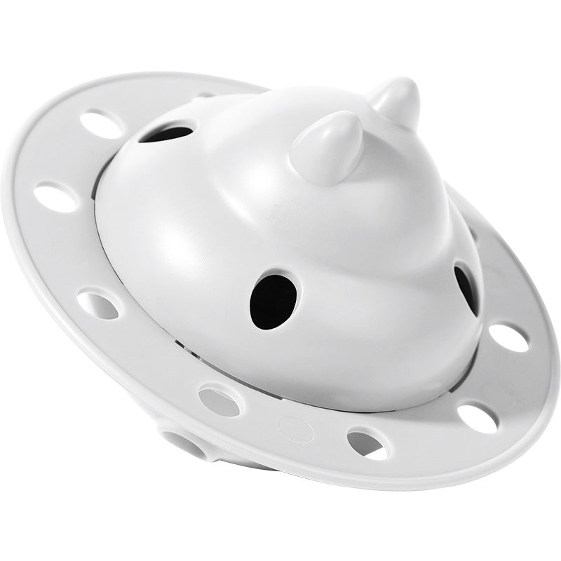 Pet Cat Dog Leakage Food Puzzle Toy Ball Cat Frisbee Saucer Shape Leakage Food Toy Bite Resistant Slow Food